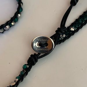 Victoria Emerson Jewelry - Victoria Emerson Green Crystal Wrap Bracelet Victoria Emerson Jewelry - Victoria Emerson Green Crystal Wrap Bracelet